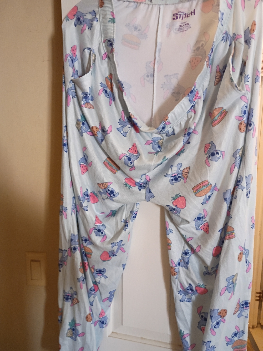 Stitch Pajama Pants Size Xl